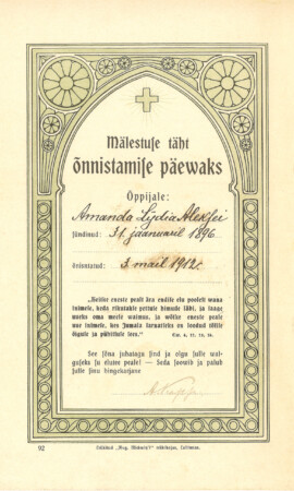 3. mai 1912, Kaarli kirik Galerii