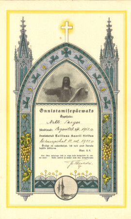 13. oktoober 1935, Kaarli kirik Leeritunnistuste näitus 1887–1955