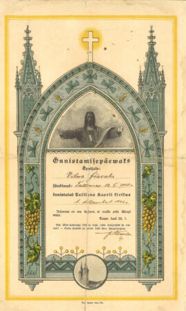 1. detsember 1940, Kaarli kirik Leeritunnistuste näitus 1887–1955