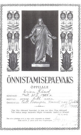 17. mai 1942, Kaarli kirik Leeritunnistuste näitus 1887–1955