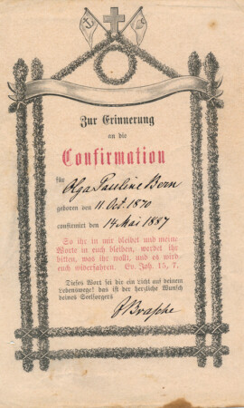 14. mai 1887, Kaarli kirik Leeritunnistuste näitus 1887–1955