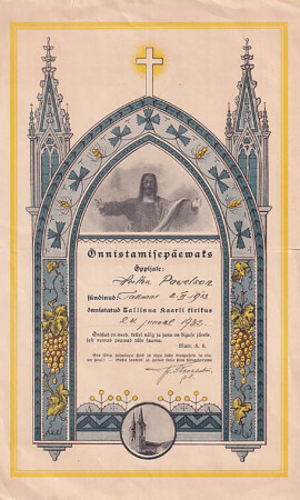 24. juuni 1932, Kaarli kirik. Leeritunnistuste näitus 1887–1955